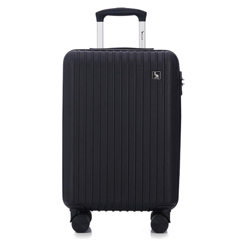 爱华仕 时尚商务出行飞机轮行李箱，OCX6703-20黑色 39.4L/PC 售卖规格：1个