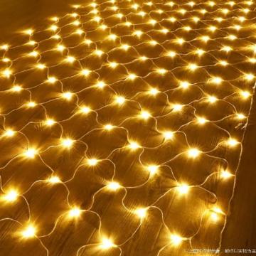 宇楠星光 LED网灯,2米*2米*144灯220V插电款带尾插,常亮;暖白 售卖规格:扎【多少钱 规格参数 图片 采购】-西域