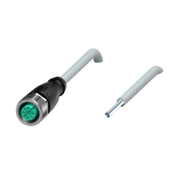 倍加福/P+F 母头连接器，V15-G-2M-PVC 售卖规格：1个