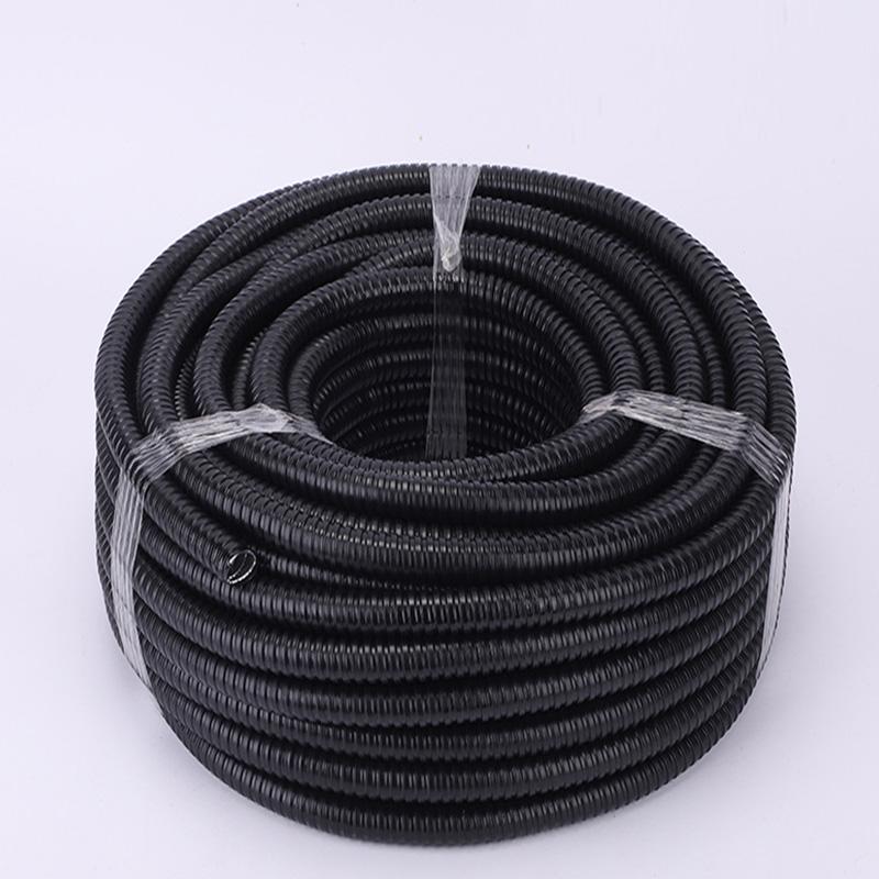 躍勵(lì)工品 包塑塑料金屬軟管 穿線管 波紋管，內(nèi)徑38mm*18米長(zhǎng) 售賣(mài)規(guī)格：1個(gè)