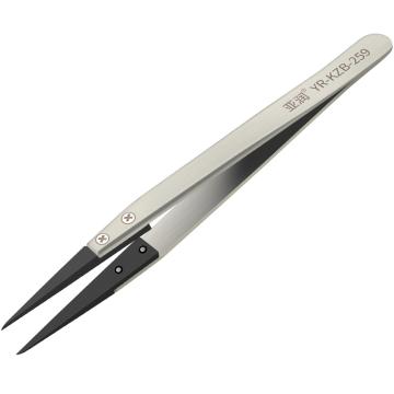 亞潤 可換頭防靜電不銹鋼鑷子，YR-KZB-259 售賣規(guī)格：1支