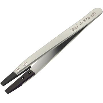 亞潤 可換頭防靜電不銹鋼鑷子，YR-KZB-250 售賣規(guī)格：1支