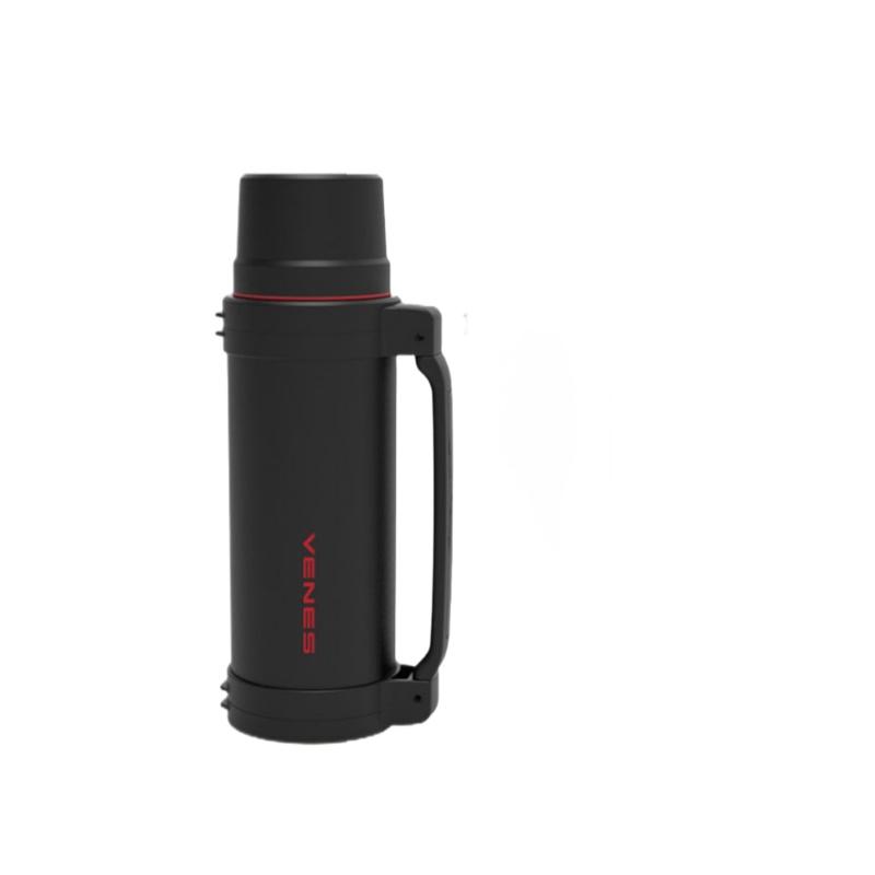 菲驰 欣悦旅行壶，FC6012-1200-炫酷黑 1200ml/奥氏体型304不锈钢 售卖规格：1个
