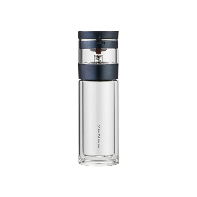 菲驰 茶马仕茶水分离杯，FC310-350 350ml/高硼硅玻璃 售卖规格：1个
