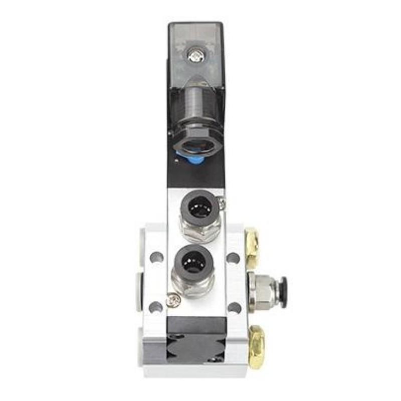 谦华智科 4V系列气动气缸控制汇流板电磁阀岛阀组，FD-4V210-08-AC220V-1F：1位，快插口8mm 售卖规格：1个