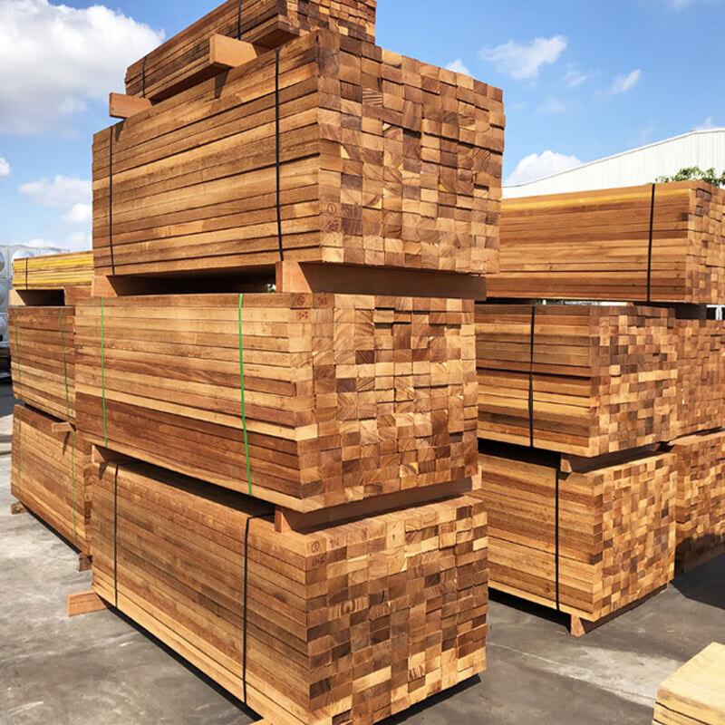 美棠 户外防腐木 木板实木板材 4m/根，宽105*厚105mm 防腐木 售卖规格：4米/根