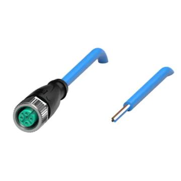 倍加福/P+F 线缆连接器，V1-G-N4-5M-PUR 售卖规格：1个
