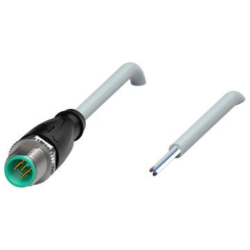 倍加福/P+F 缆线连接器，V15S-G-2M-PUR 售卖规格：1个