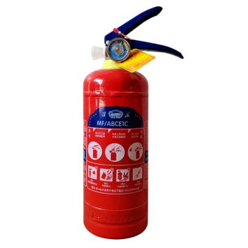 淮海 GB4351-2023新标，手提式干粉灭火器1KG，车载，MF/ABCE1C 售卖规格：1个