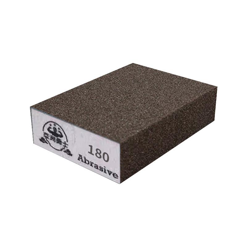 亚洲勇士 YZYS-A02系列双面灰色海绵砂块，灰色 180目100*70*25mm 10块 售卖规格：10块/盒