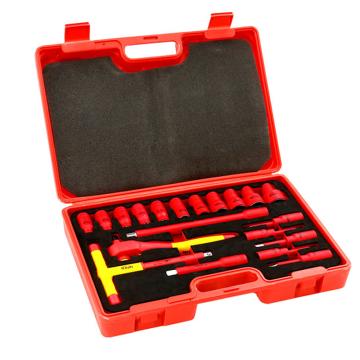 易爾拓/YATO 1/2”絕緣套筒組套，YT-21284 售賣規(guī)格：1套