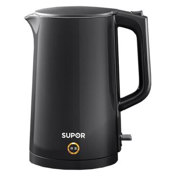 苏泊尔/SUPOR 电水壶，SW-17S15A 颜色深空灰,重1.36kg,容量1.7L,电压220V~50Hz 售卖规格：1台