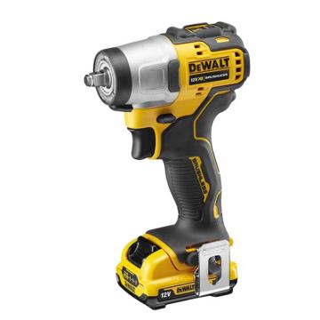 得伟/Dewalt 12V锂电无刷紧凑型冲击扳手 2x2.0Ah电池塑箱装，DCF902D2K-A9 售卖规格：1台