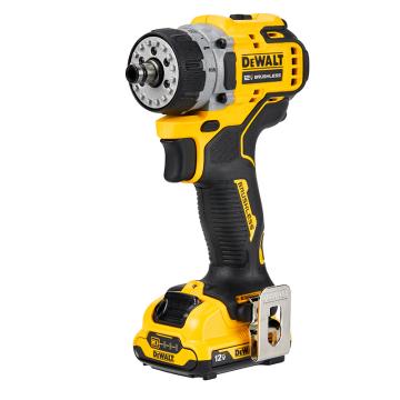 得伟/Dewalt 12V锂电无刷多功能头电钻起子 1x2.0Ah电池套装，DCD703D1-A9 售卖规格：1台
