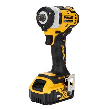 得伟/Dewalt 20V锂电无刷1/2“紧凑型冲击扳手2x4.0Ah套装，DCF911M2T-A9 售卖规格：1台