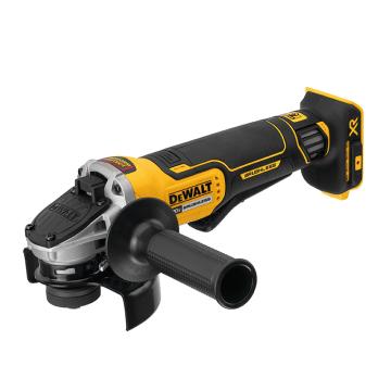 得伟/Dewalt 20V锂电无刷115mm角磨机单机（桨式开关），DCG413B-A9 售卖规格：1台