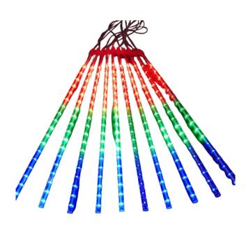 功成狮 流星雨彩灯 HFTYNLXYCD03 彩色光 遥控太阳能款500mm 10件/套 套，GOHF0998 售卖规格：1套