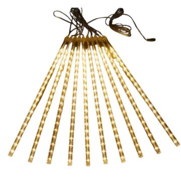 功成狮 流星雨彩灯 HFTYNLXYCD01 暖白光 遥控太阳能款500mm 10件/套 套，GOHF1000 售卖规格：1套