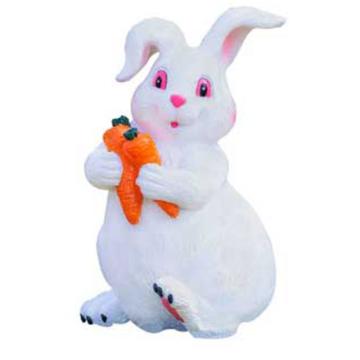 功成狮 仿真发光兔子灯玻璃钢 HFFZFGTZDBLG 兔子F款 390×340×550mm 接电款 个，GOHF0806 售卖规格：1个