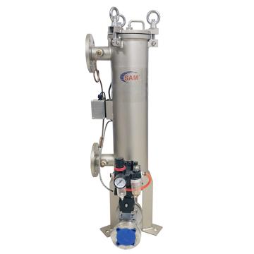 山姆 全自動自潔過濾器，SAM-SBF200，過濾精度100μm 配濾網(wǎng)數(shù)量1，最大流量80m3/h，進(jìn)出口DN100 售賣規(guī)格：1臺