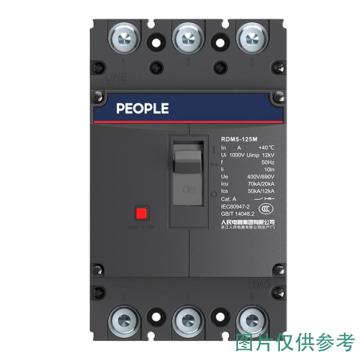 人民電器 塑殼斷路器，101001049030007 RDM5-250L/3300 250A 售賣規(guī)格：1個