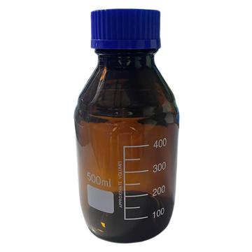 北京普乐 棕色玻璃取样瓶，500mL,PL1200TC0906,φ7.8cm 高18cm 售卖规格：1个