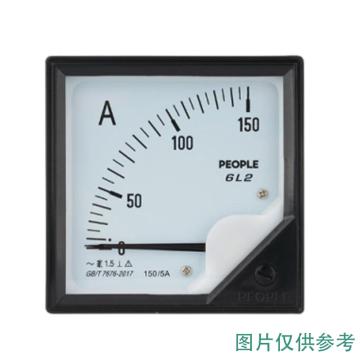 人民电器 安装式指针仪表，103003002010035 6L2-200/5A 售卖规格：1个