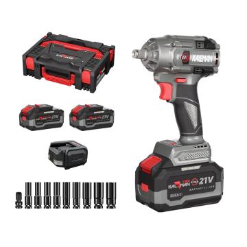 卡樂曼 21V無刷鋰電電動扳手套筒組套，EX600H 售賣規(guī)格：1把