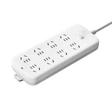 公牛 接线板，GN-S1080(F) ,全长3m,(电线规格3*1) 8位总控开关 售卖规格：1只