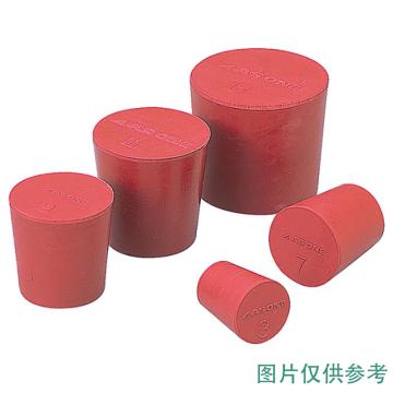 亚速旺/Asone 红色橡胶塞， 9号，6-337-09 售卖规格：1包