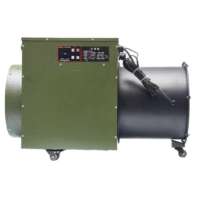 铭工 电热风机，MGDZ-30KW ，30千瓦制热量,风量2458m³/h,遥控款,30米风带,不锈钢翅片电热管,380V50HZ 售卖规格：1台