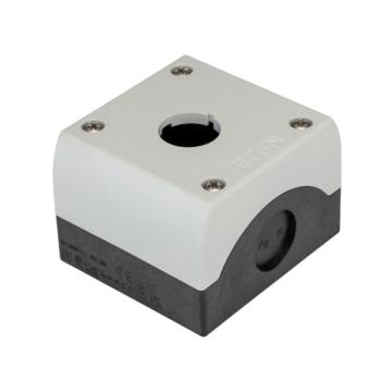 伊頓穆勒 灰色單孔按鈕盒，M22-I1 售賣規(guī)格：1個