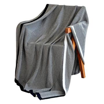 伊伊爱 晴纶针织毛毯人字纹回字纹休闲时尚盖毯航空毯，YTK25486 130×180cm/800g 售卖规格：1条