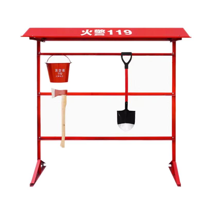 月桐 消防工具架4件套，YT-LXF12 空架×1+铲×1+桶×1+斧×1 4件/套 售卖规格：4件/套