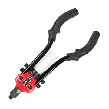 得力 省力雙把拉鉚槍2.4-6.4mm不銹鋼釘盒(紅，DL236205 售賣規(guī)格：1把