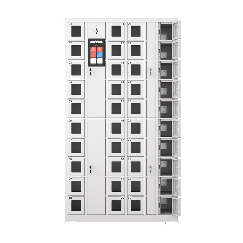 京圖尚冠 智能手機柜，TD539 40門可充電人臉識別灰白色1000*400*1800mm 售賣規(guī)格：1臺