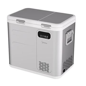 美的 双门车载冰箱，CL-54DMA ，容积54L，12V/24V 售卖规格：1台
