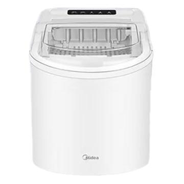 美的 家用子弹头制冰机，MBJ-12D13E ，日制冰量12kg，功率120W，自清洁 售卖规格：1台