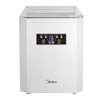 美的 家用子弹头制冰机，MBJ-20F11E ，日制冰量16kg，储冰量850g，功率130W 售卖规格：1台