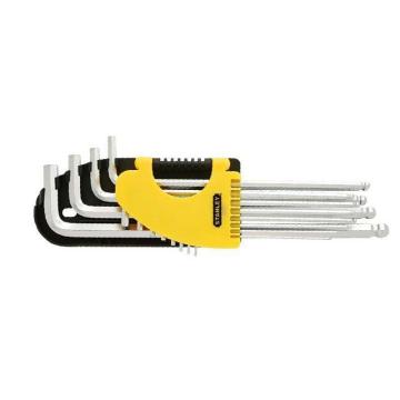 史丹利/STANLEY 內六角扳手組套，12件套英制加長球頭型，94-159-23 售賣規(guī)格：1套