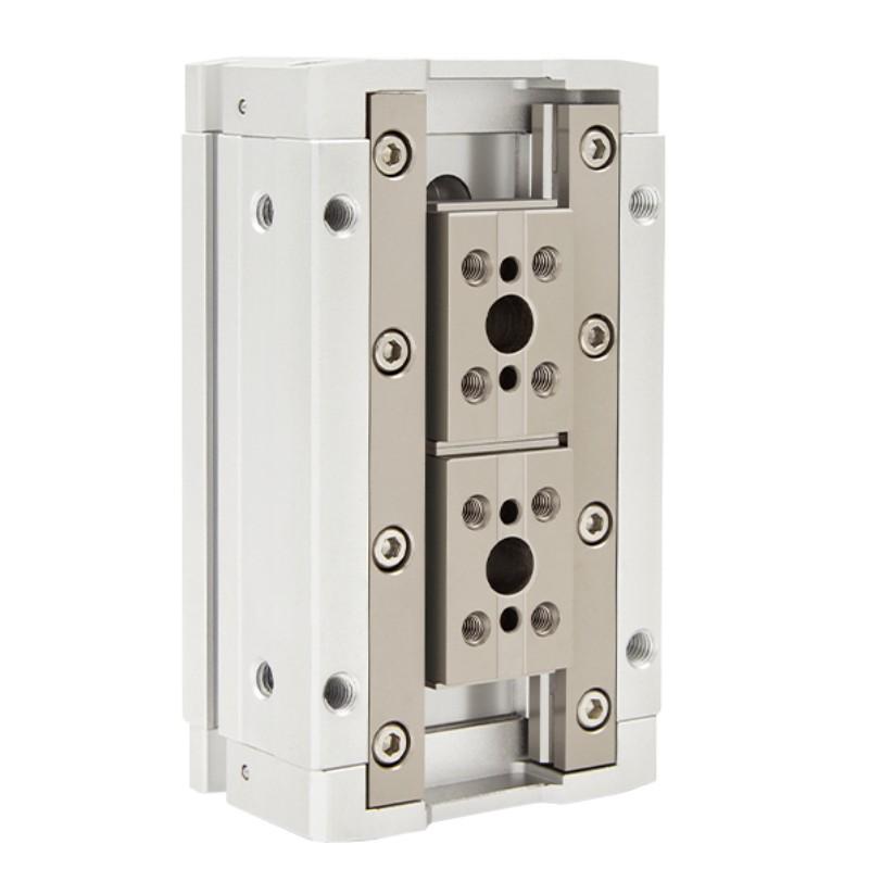 謙華智科 HFD系列薄型氣動(dòng)平行滑臺(tái)夾緊氣爪手指氣缸，HFD16-60 精品 售賣規(guī)格：1個(gè)