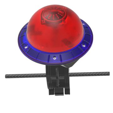 丹琥泰 丹琥泰‌DHT-BZ4903A 3.7V 5W IP66 30次/分 LED 太阳能警示灯 高空版（单位：套）黑色，DHT-BZ4903A 售卖规格：1个