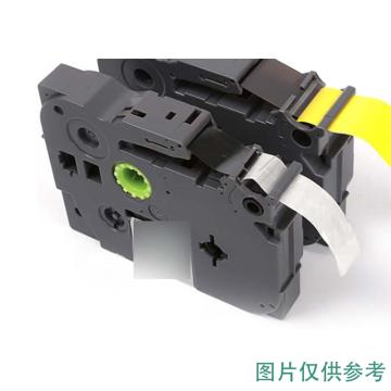 普贴/PUTY 标签色带，宽度36mm 白底红字，适用于兄弟ＴＺ系列标签机，QZE-262 售卖规格：1卷
