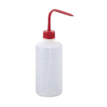 亚速旺/Asone 多色清洗瓶 （细口） 红色 容量500ml，4-5663-03 售卖规格：1个