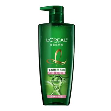 欧莱雅/LOREAL 洗发露，茶树植萃去屑舒缓700ml 售卖规格：1瓶