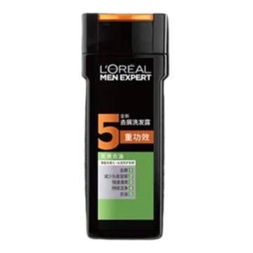 欧莱雅/LOREAL 男士去屑洗发露，炭爽去油400ml 售卖规格：1瓶