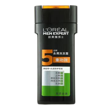 欧莱雅/LOREAL 男士去屑洗发露，炭爽去油200ml 售卖规格：1瓶