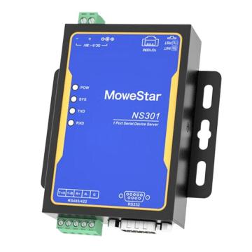移星 串口服务器（RS232/422/485转以太网），NS301 售卖规格：1个