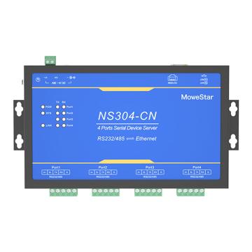 移星 串口服务器（全国产化4路RS485/232转以太网 ），NS304-CN 售卖规格：1个