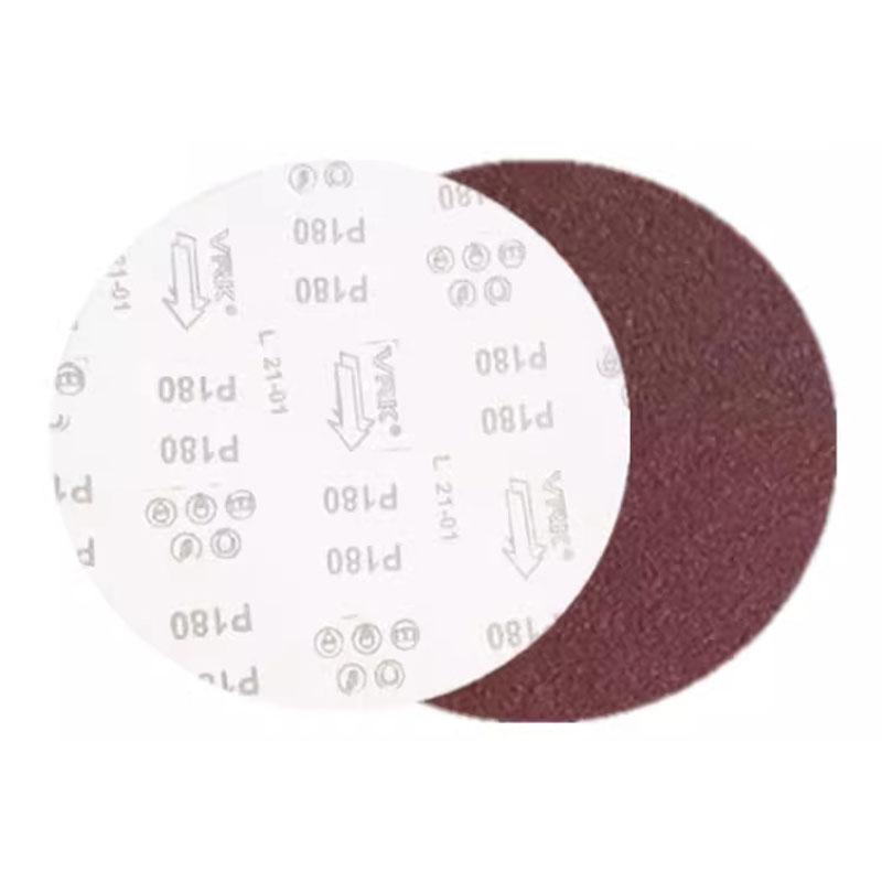 VRK VK-A53系列圆形植绒砂纸，7寸175mm180目100张 售卖规格：100片/包